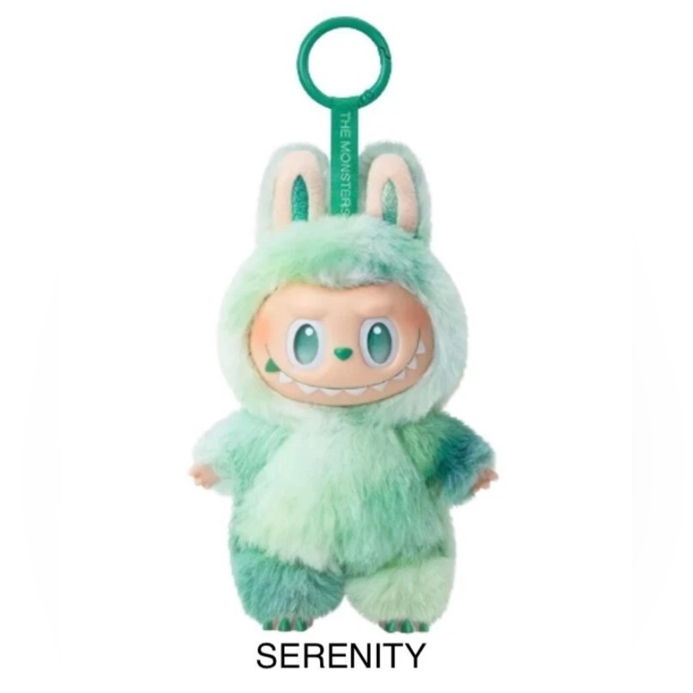 AUTHENTIC Pop Mart Labubu Big Into Energy Plush Pendant; CONFIRMED SERENITY v3